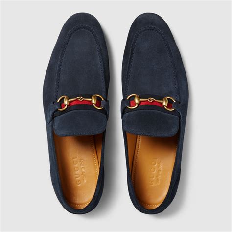 Gucci suede loafers